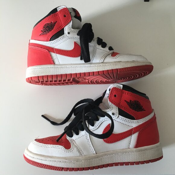 Nike Air Jordan 1 Retro High OG PS 'Heritage' Sneakers 12C - Picture 2 of 5